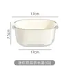 Cesta de drenaje de cocina personalizable, cesta para lavar y escurrir verduras, cuenco de drenaje doméstico engrosado, cuenco multifuncional de gran capacidad para frutas y verduras