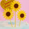 Decoración para hornear pasteles con polvo de oro de color frío Flor de estrella Multi-Amor Tarjeta de papel Enchufe