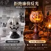 Disfraz de Halloween Lámpara Velador Calabaza Brillante Adorno de Escritorio Nuevo 2026 Decoración para Escena de Fiesta en Bar Accesorios