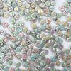 Cuentas Planas de Letras Color Real Acrílico Hecho a Mano DIY Llavero de Cuentas para Niños de Primera Infancia Accesorios Cadena para Teléfono Móvil