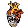 Europa y Estados Unidos broche de colección con forma de corazón visceral de hueso caliente insignia de ambiente divertido de Halloween accesorios de traje