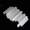 Yeso Marroquí Natural Varilla de Yeso Piedra Cruda Tira Blanca Mineral Especimen Cuadrado Desmagnetización Cristal Decorativo Decoración del Hogar