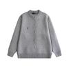 Marca de moda éxito de ventas-nuevo cárdigan abrigo suéter minimic de primavera para hombre y mujer casual Joker 86311