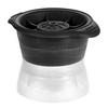Bandeja de Gelo de Silicone máquina de fazer gelo companheiro de uísque molde grande de hóquei no gelo DIY cubo de gelo grande molde de gelo hóquei no gelo redondo