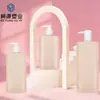 Botella de Champú de 400 ml al por Mayor de Fábrica con Bomba, Gel de Ducha, Cuidado del Cabello y Acondicionador Botella de PET