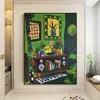 Pintura abstrata suspensa de Matisse sala de estar grande de chão pintura decorativa alto senso nicho arte fundo de sofá pintura a óleo