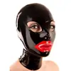 Capuz Sexy de Látex Personalizado, Máscara de Látex com Zíper, Cosplay de Role-Playing, Diversão para Adultos