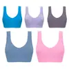 [Set de Cinco Piezas] Venta al por Mayor por Fabricante Chaleco Bra de Yoga a Prueba de Golpes sin Cables para Mujer Ropa Interior sin Costuras para Mujer