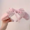 Diadema Linda Cabeza de Perro Canela Niña Diadema Azul con Lazo Orejas de Animal Cachorro Diadema Cosplay Diadema Lolita
