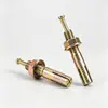 Parafuso de Ancoragem de Expansão com Martelo de Aço Carbono com Galvanização Colorida para Fixação de Suporte de Teto, Eletroduto e Suporte de Linha