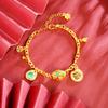 Pulsera Sha Jin Fu Tai Chi Retro Nuevo Temperamento Chino Joyería de Lujo Ligero a Largo Plazo Sin Decoloración Accesorios al Por Mayor Yiwu