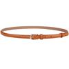 Cinto de couro feminino puro couro simples all-match Coreia do Sul decorativo moda fina cinto de couro na moda calças jeans cinto