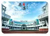 Imán de nevera de vidrio con paisaje emblemático del Parque Wanda de Nanchang, ciudad, atracciones, arquitectura, turismo cultural y creativo, recuerdo
