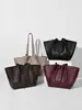 Bolsas Transfronteiriças Mais Vendidas na Amazon para Mulheres, Nova Bolsa Tote Grande, Bolsa de Ombro de Grande Capacidade para o Dia a Dia, Bolsa Feminina, Pronta para Dropshipping