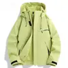 Chaqueta Woodpecker para Hombre y Mujer Otoño Exterior Tres en Uno Cortavientos e Impermeable Traje de Montañismo para Pareja Chaqueta con Capucha