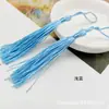 Accesorios para Joyería DIY Estilo Antiguo Colgante Retro Estilo Chino Borla Pequeña Abanico con Flecos Colgante Decorativo de Borla Materiales