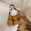 Bolso Cubo Grande Retro Escarchado para Mujer 2025 Nuevo Otoño e Invierno Moda Bolso de Hombro Único Bolso Tote para Viajes