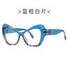 Nuevas gafas de sol de ojo de gato personalizadas 447, gafas de sol de tendencia europea y americana que combinan con todo, gafas de sol INS wind para tiroteos callejeros transfronterizos