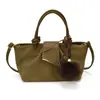 Yue Zi 2026 Outono Inicial Nova Bolsa de Ombro Única Elegante Versátil Casual Simples Bolsa de Mão Textura Retrô Bolsa Transversal