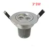 Luminária de teto LED de alta potência 3*3W luminária de teto spot 9W spot loja de joias Downlight spot LED luminária de joias
