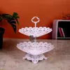 Adornos para mesa de postres soporte de exhibición desechable juego de tazas para pasteles y frutas decoración de mesa de buffet frío de cumpleaños soporte para pasteles decoración