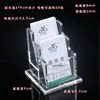 Caja de Tarjetas de Presentación de Acrílico para Recepción de Exposiciones Caja de Almacenamiento Multicapa Caja de Plástico para Tarjetas de Escritorio Portatarjetas de Presentación Al por Mayor