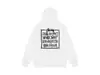 Comercio Exterior Dropshipping Marca Europea y Americana Nueva Tendencia Estampado de Letras Sudadera Unisex con Capucha Abierta