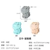 Em Estoque Silicone para Confeitaria de Grau Alimentício Molde de Bolo Animal de Desenho Animado Zodíaco Criativo Ferramenta de Cozinha Resistente a Altas Temperaturas
