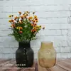 Jarrón moderno minimalista de vidrio pintado en spray, adorno para decoración del hogar, recipiente creativo para arreglo floral hidropónico