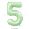 Globos de Números Grandes de 40 pulgadas Globos de Papel de Aluminio para Bodas Decoración de Eventos Festivos Globos para Fiesta de Cumpleaños Bodas en Stock