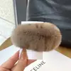 Presilha de Cabelo Real de Pelo de Coelho Rex Estilo Ins Coreano, Presilha de Cabelo de Pelúcia Super Grande Fofa, Acessório de Cabelo de Pelo, Presilha BB, Presilha de Pelo de Celebridade da Internet