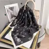 Bufanda de Seda de Mora Versátil Estilo Francés Romántico de Lunares para Mujer, Bufanda Cuadrada de Satén de Seda de 70 cm, Bufanda de Cuello para Primavera y Verano, Bufanda de Seda de Lunares