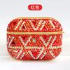 Hongji Nuevo AplicABLE airpods4 Todo Incluido Rhinestone Electrochapado Sentido Avanzado Funda para Auriculares Apple Cubierta Protectora Airpod