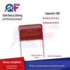 Capacitor CBB22 630V334J 334J630V distância entre pinos P20mm plug direto filme de carregamento sem fio capacitor de poliéster