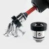 Ponta de Chave de Fenda de Posicionamento em Forma de Cruz com Anel Magnético Forte para Parafusar Placa de Gesso, Instalação de Teto e Marcenaria