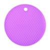 Mini Tapete Redondo de Silicone Favo de Mel 14cm Isolamento Térmico Montanha-russa Anti-alta Temperatura Esteira de Tigela Utensílios Domésticos Cozinha Tapete Café