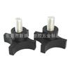 56mm-m12 Pie de Plástico de Nylon Pie para Mueble Pie de Plástico Pie Ajustable