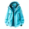 Conjunto de 3 en 1 Unisex para Exteriores 0.05kg Pieza Chaqueta Deportiva, Chaqueta de Montañismo, Chaqueta Cortavientos e Impermeable