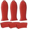 Capa de Silicone para Cabo de Panela Capa Isolante Térmica Resistente à Temperatura Cabo de Silicone para Panela Anti-Queimadura Antiderrapante Capa Macia para Cabo Conjunto para Montagem Própria