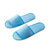 Pantuflas desechables de hotel verano transpirables color lino pantuflas de viaje portátiles residenciales pantuflas desechables