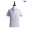 Overol de verano solapa polo estampado logo manga corta publicidad camisa cultural ropa hecha a medida camiseta bordado estampado