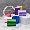 Rollo grande de cinta de 1 cm, cinta de satén, cordón con cordón, cinta de lazo hecha a mano para manualidades DIY, cinta de cincha, correa para prendas, cinta, materiales para manualidades