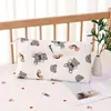 Almohada de Algodón de Dibujos Animados para Niños Almohada de Terciopelo para Calmar Bebés Almohada para Dormir Guardería Siesta Lavable Protección de la Columna Cervical