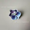 Filme Flor de Orquídea Borboleta 5,5cm Estilos Arranjo de Parede de Flores para Casamento Flores Pequenas Criativas DIY Caixa de Presente de Feriado com Decoração de Flores