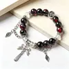Pulsera de Lazos Florales Explosivos Nuevo Estilo Chino de Gama Alta Pulsera de Perlas Agrietadas por Hielo Regalo para Estudiante para Mejor Amiga Fuente para Transmisión en Vivo