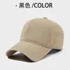 Boné de beisebol de algodão puro macio transfronteiriço com logotipo personalizado, chapéu de proteção solar liso para homens, boné de bico de pato mais vendido na Amazon