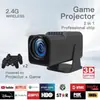 Proyector de Juegos Transfronterizo al Extranjero Hy320 Portátil para el Hogar Inteligente Android Consola de Juegos con Mango Ultra Alta Definición