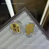 Adesivo de Telefone Ouro Puro 999 2mg Shuibei Adesivo Popular Dourado para Traseira de Telefone Loja de Ouro Transmissão ao Vivo Pequenos Presentes Físicos Varejo