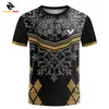 Venta Directa de Fábrica Original de Verano Moda Tendencia Nuevo Estilo Europeo y Americano Transfronterizo Manga Corta Camisa Casual para Hombre Estampado de Águila