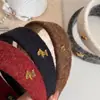 Diadema de Tela Roja de Ala Ancha de Caña Alta para Mujer, Diadema de Lujo de Gama Alta para Uso Diario, Accesorio para el Cabello